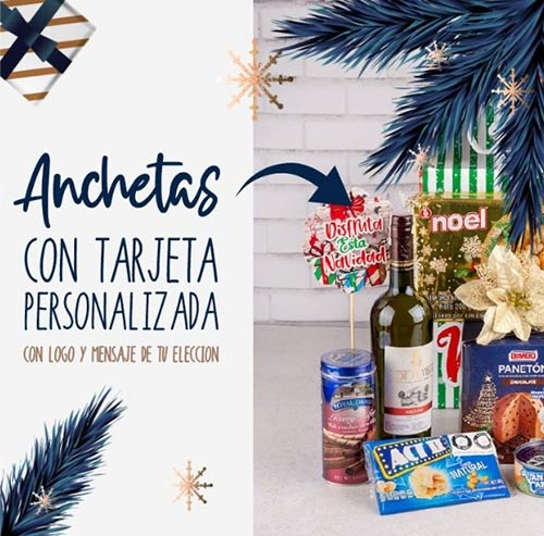 Persosnalizamos tus Anchetas de Navidad
